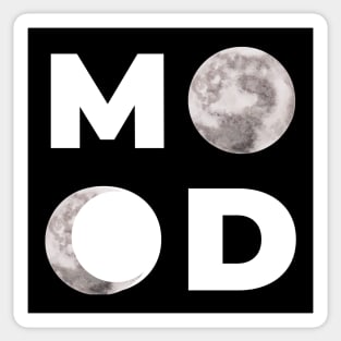 Mood Moon Sticker